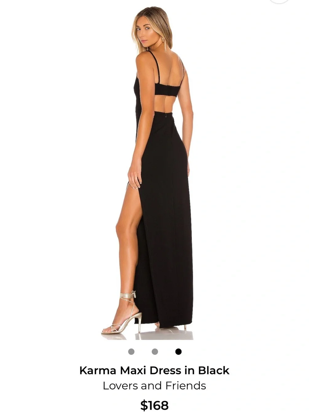 Lovers + Friends sleek black